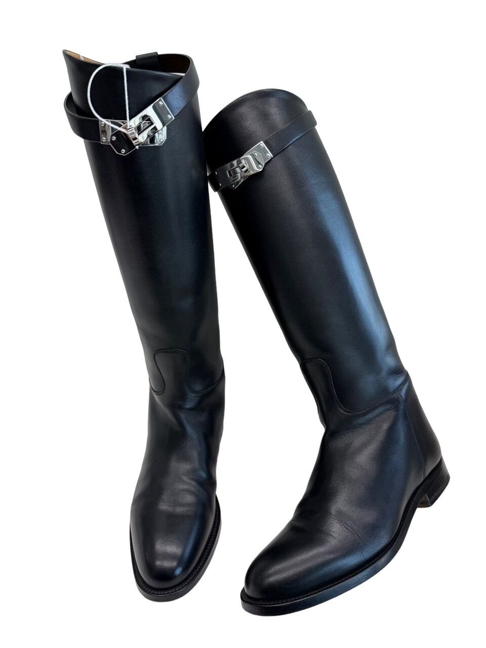 Hermes Hermes Jumping Leather Boots Size 35.5 Size US 5.5 / IT 35.5 - 1 Thumbnail