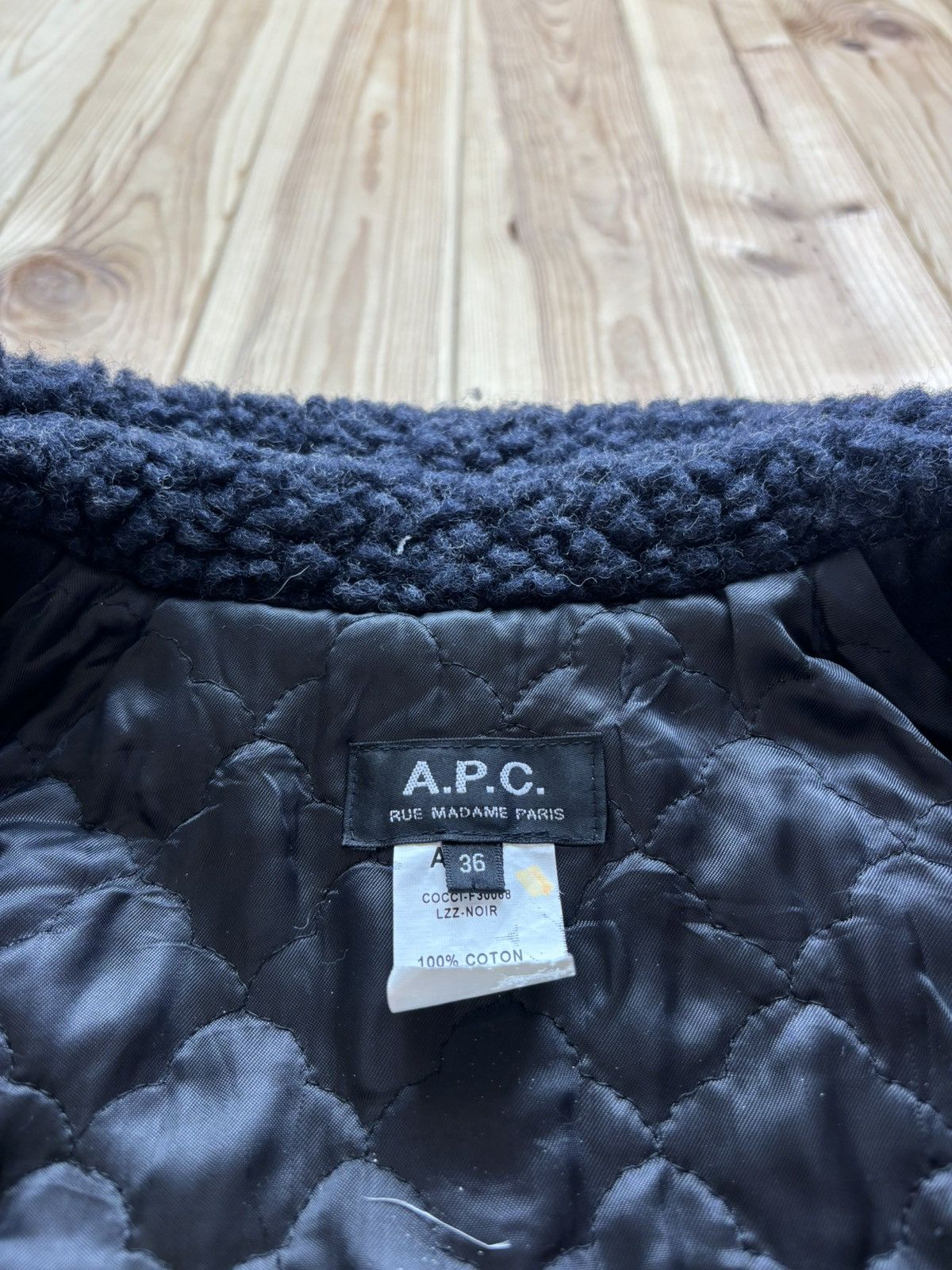 A.P.C. A.P.C. Wool Duffle Coat with Faux Fur Collar Size XS / US 0-2 / IT 36-38 - 3 Thumbnail