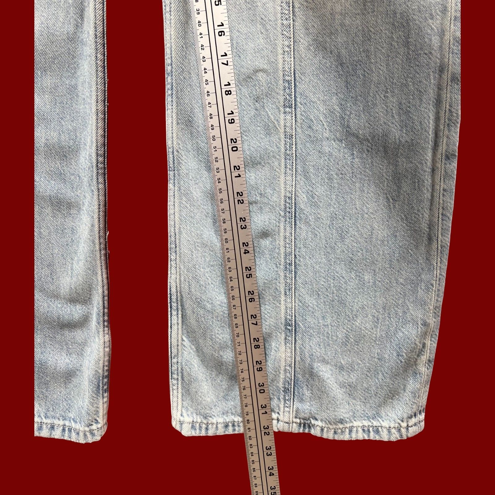 Other Arizona - Juniors Women High-Rise Relaxed Through Hip & Thig Size 30" / US 8 / IT 44 - 8 Thumbnail