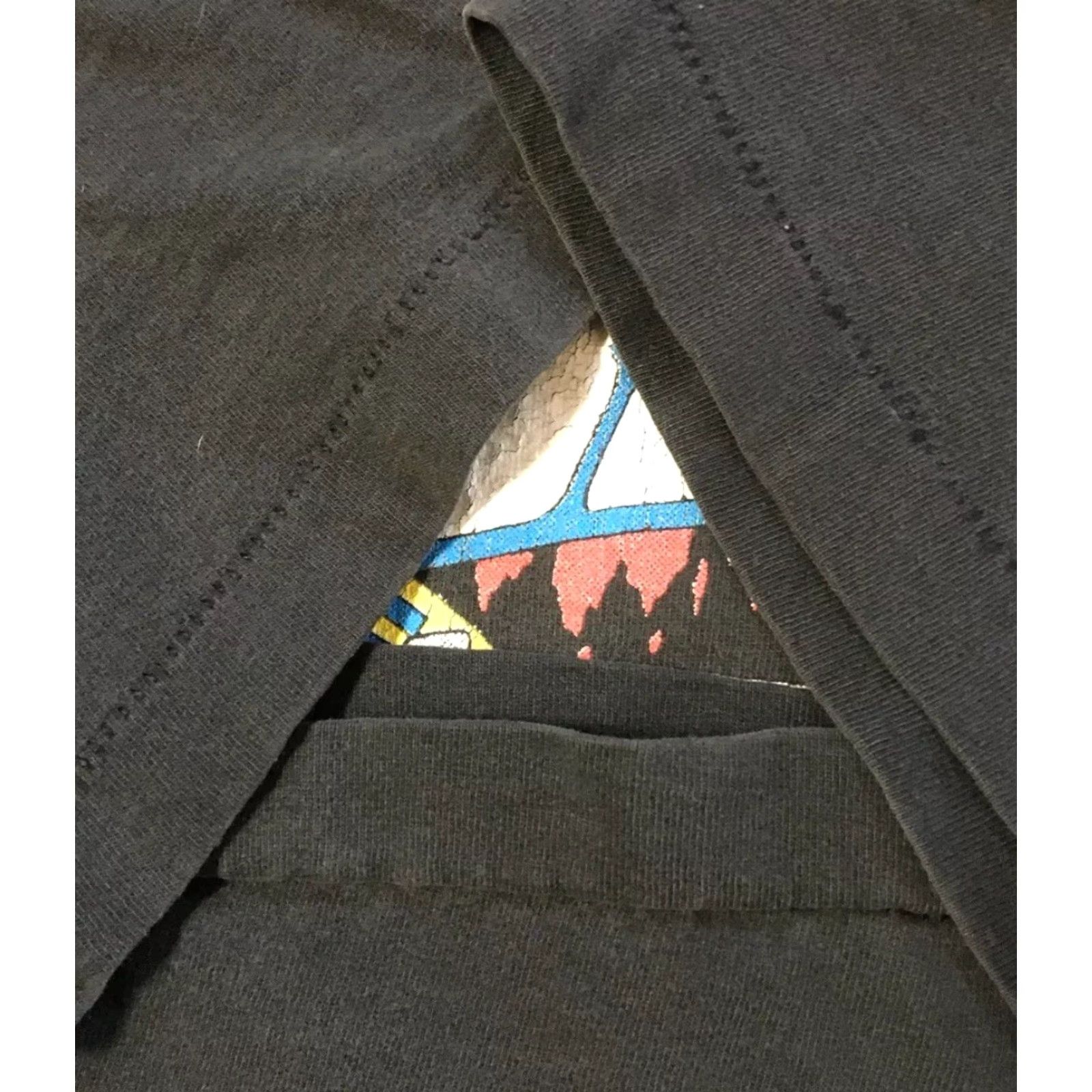 Fruit Of The Loom Vtg 90s John Force Boss Is Back Shirt XL Black USA NASCAR Grunge Distress Short Sleeve Men T-Shirt Size US XL / EU 56 / 4 - 5 Thumbnail