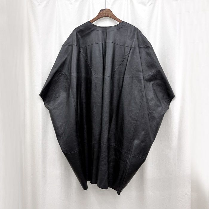 Rick Owens Rick Owens Leather Cape Size S / US 4 / IT 40 - 3 Thumbnail