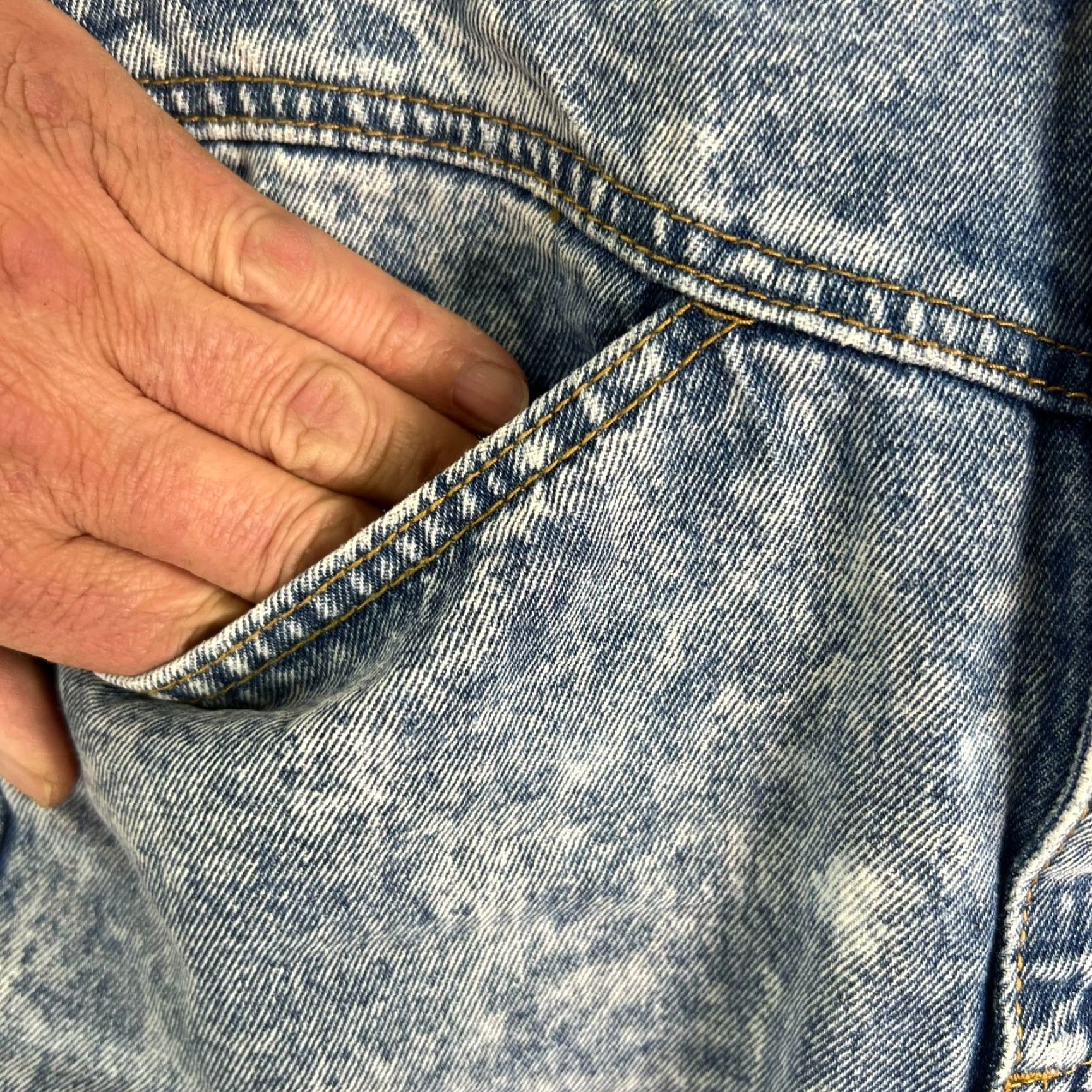 Cotton On Cotton On Denim Mini Skirt Womens Size 4 Blue Power Girl 90s City Pocket Button Short Skirt Womens Size 27" / US 4 / IT 40 - 3 Thumbnail