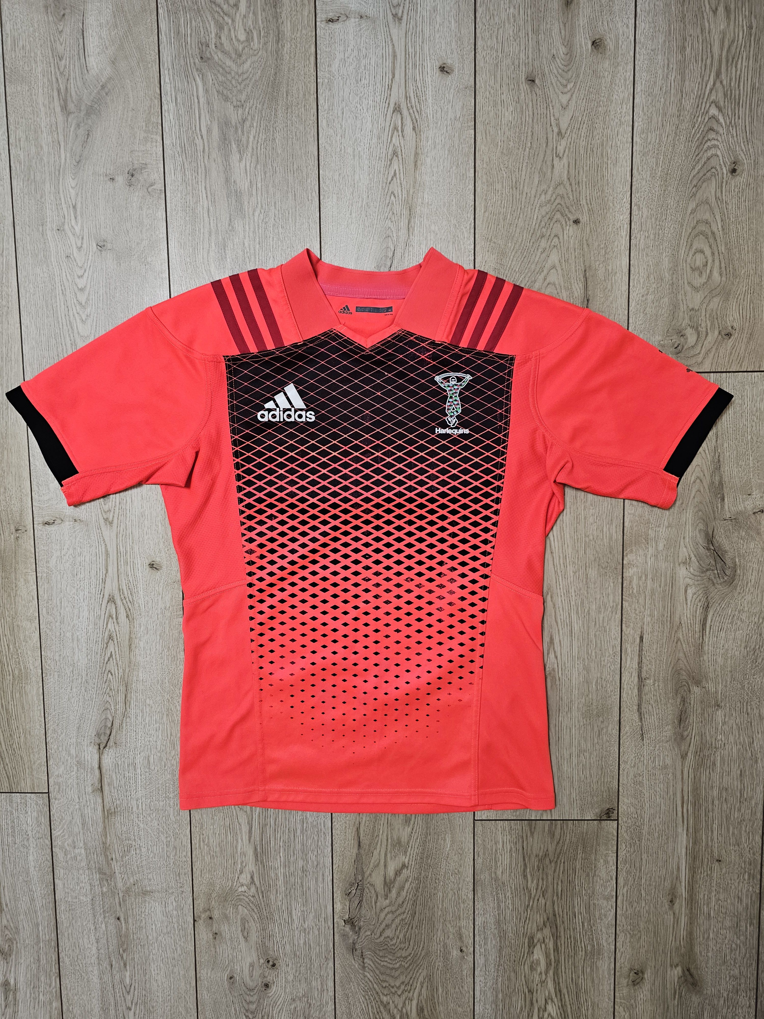 Adidas HARLEQUINS RUGBY JERSEY 2017 ENGLAND RUGBY SHIRT Size US L / EU 52-54 / 3 - 1 Thumbnail