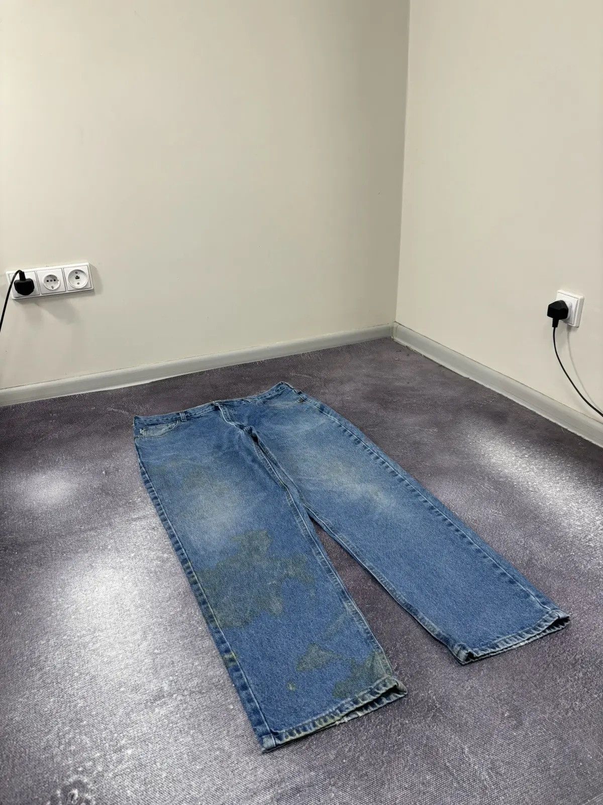 Carhartt × Vintage Vintage Carhartt Relaxed Fit Blue Hype Denim Baggy Jeans Size US 38 / EU 54 - 6 Thumbnail