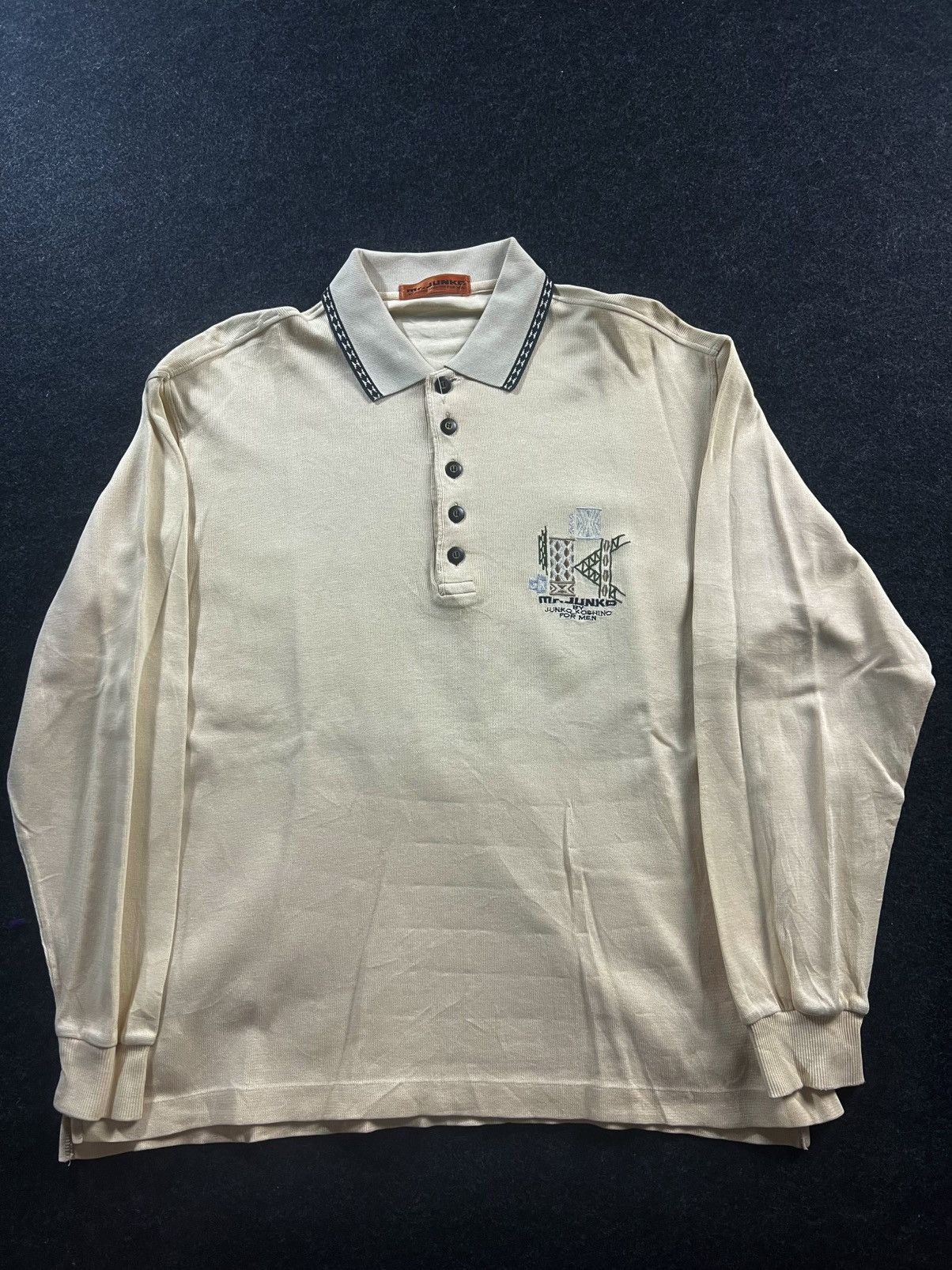 Mr. Junko Mr Junko Shimada Long Sleeve Polo Logo Size US XL / EU 56 / 4 - 2 Thumbnail