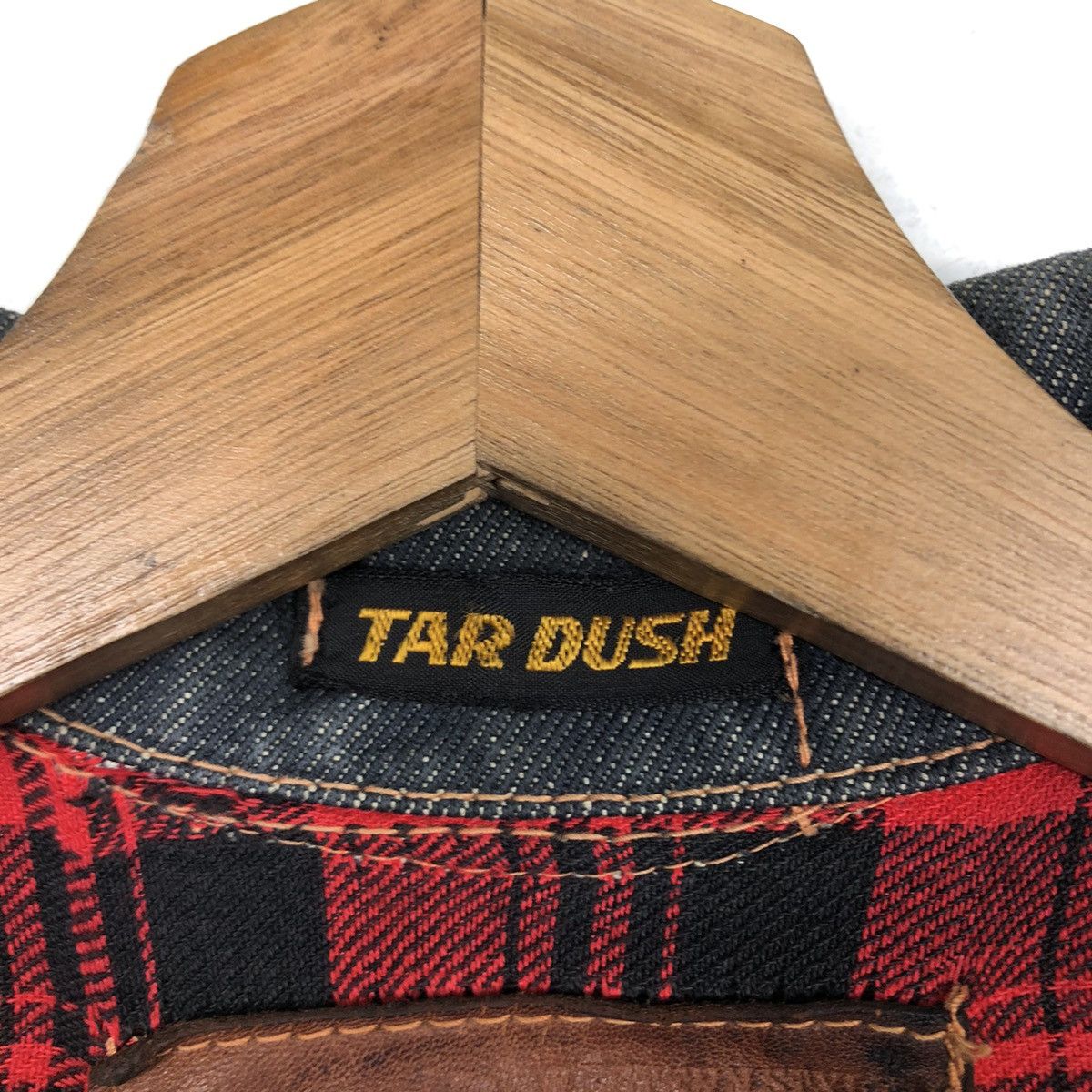 Japanese Brand 📌Vintage Biker Denim Jacket Trucker Tar Dush Issey Miyake Size US M / EU 48-50 / 2 - 19 Thumbnail