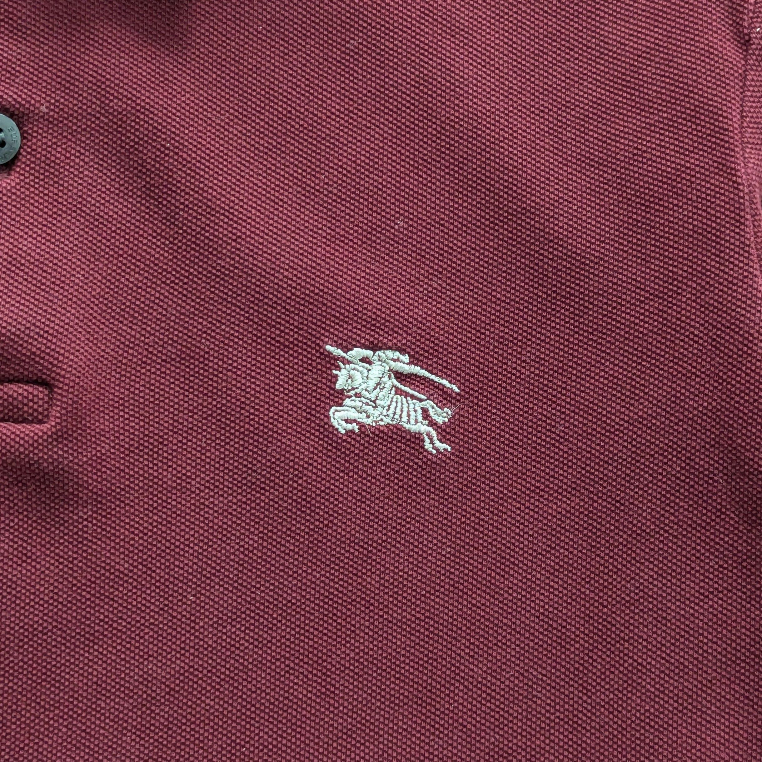 Burberry Burberry Brit Polo Long Sleeve Size XS 100% Cotton Luxury Size US XS / EU 42 / 0 - 4 Thumbnail