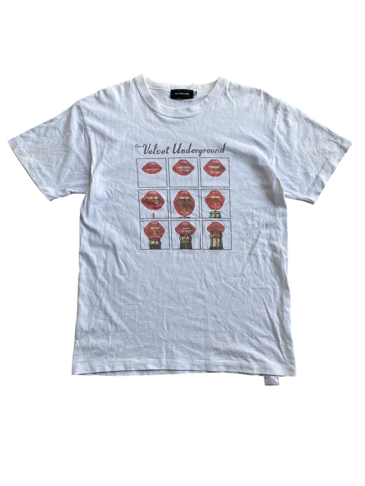 Andy Warhol × Band Tees × Lad Musician 2000s Velvet Underground x Andy Warhol Coke lips tee Size US M / EU 48-50 / 2 - 1 Thumbnail