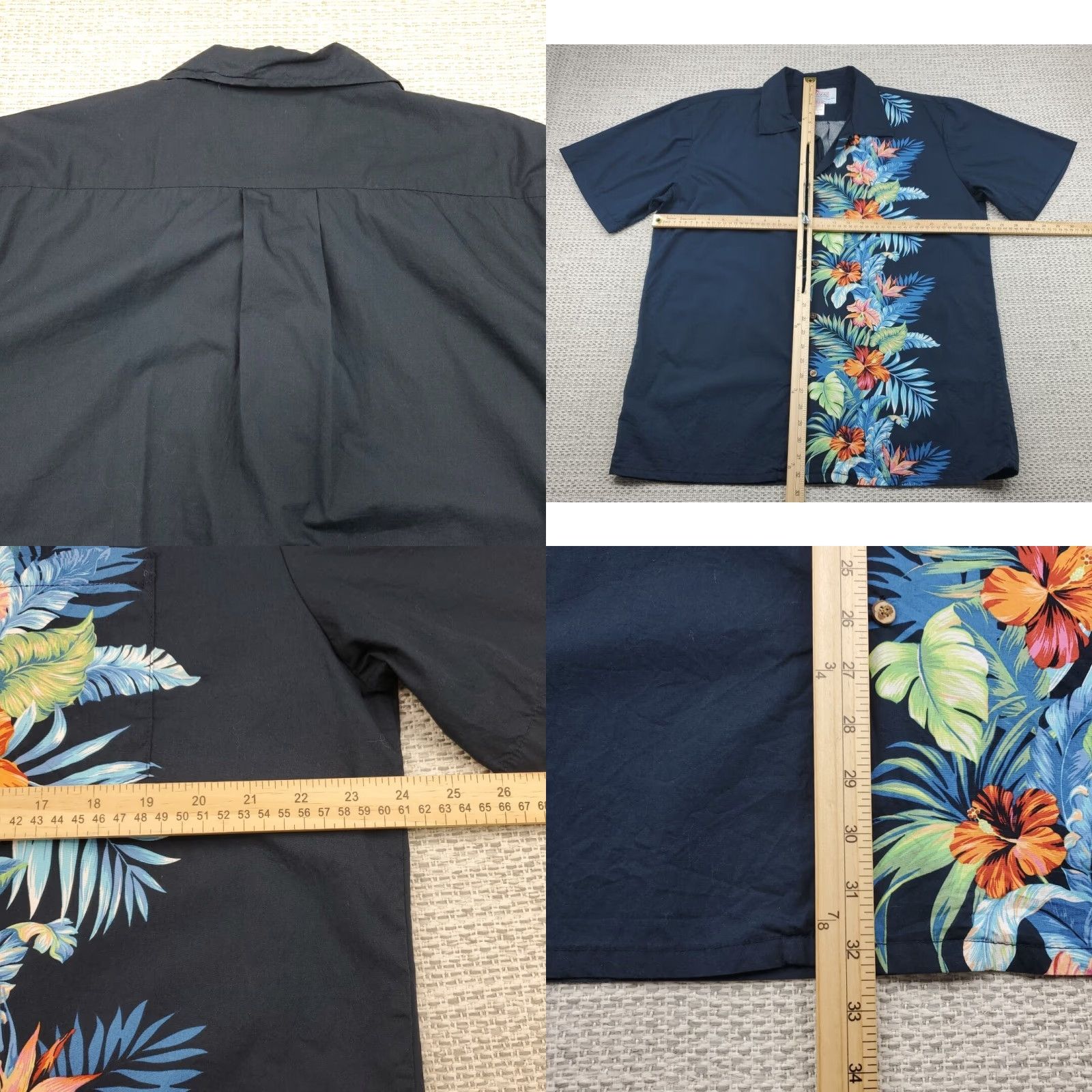Vintage VINTAGE Hawaii Hangover Hawaiian Shirt Mens XL Beach Short Sleeve Button Up Casual Camp Size US XL / EU 56 / 4 - 8 Thumbnail