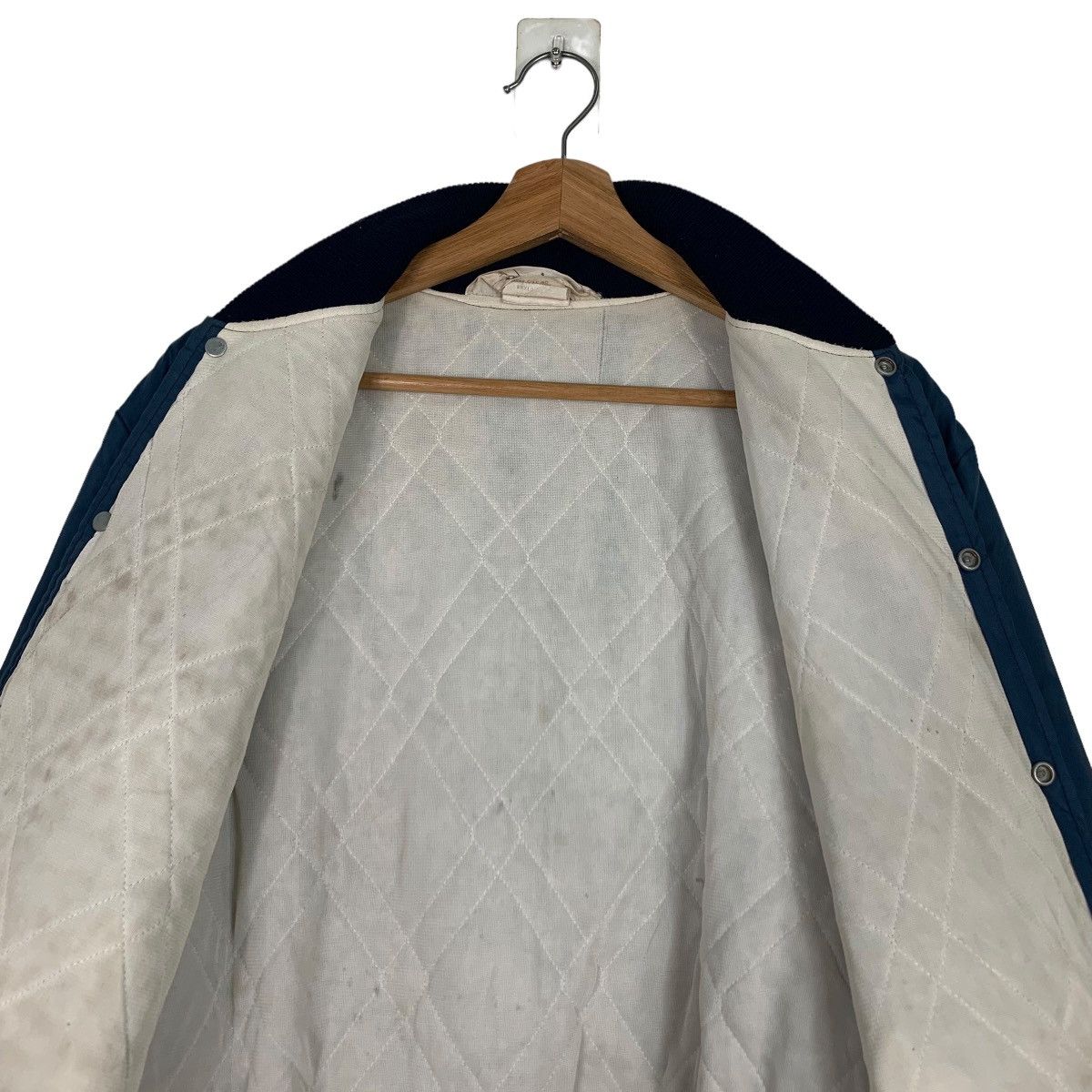 Vintage Don-Jac VIGORENA Feeds Bovatec Nylon Coach Jacket #0080-C5 Size US L / EU 52-54 / 3 - 13 Thumbnail