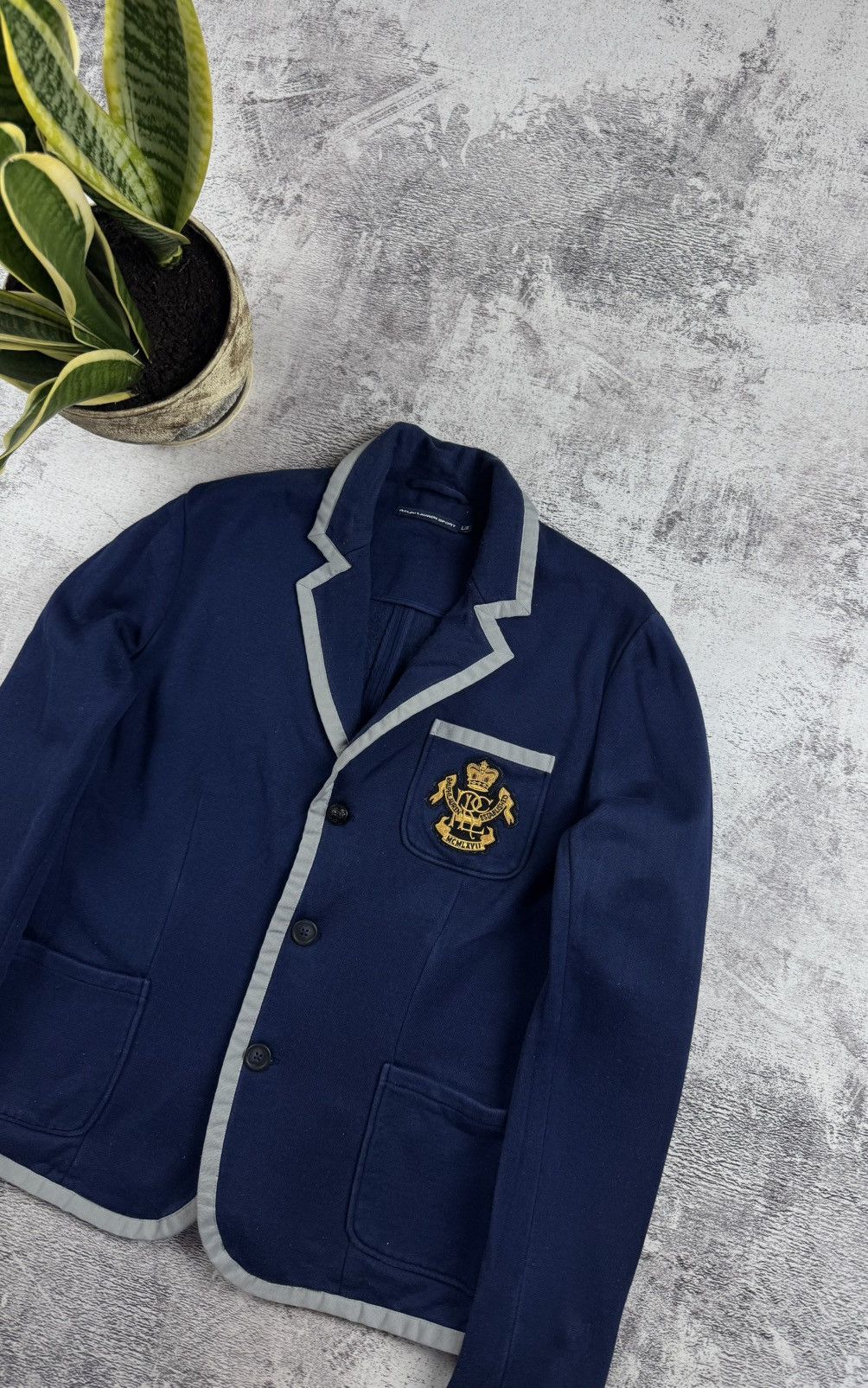 Ralph Lauren Sport Polo Ralph Lauren Sport Varsity Large Blazer Coat Jacket Size L / US 10 / IT 46 - 3 Thumbnail