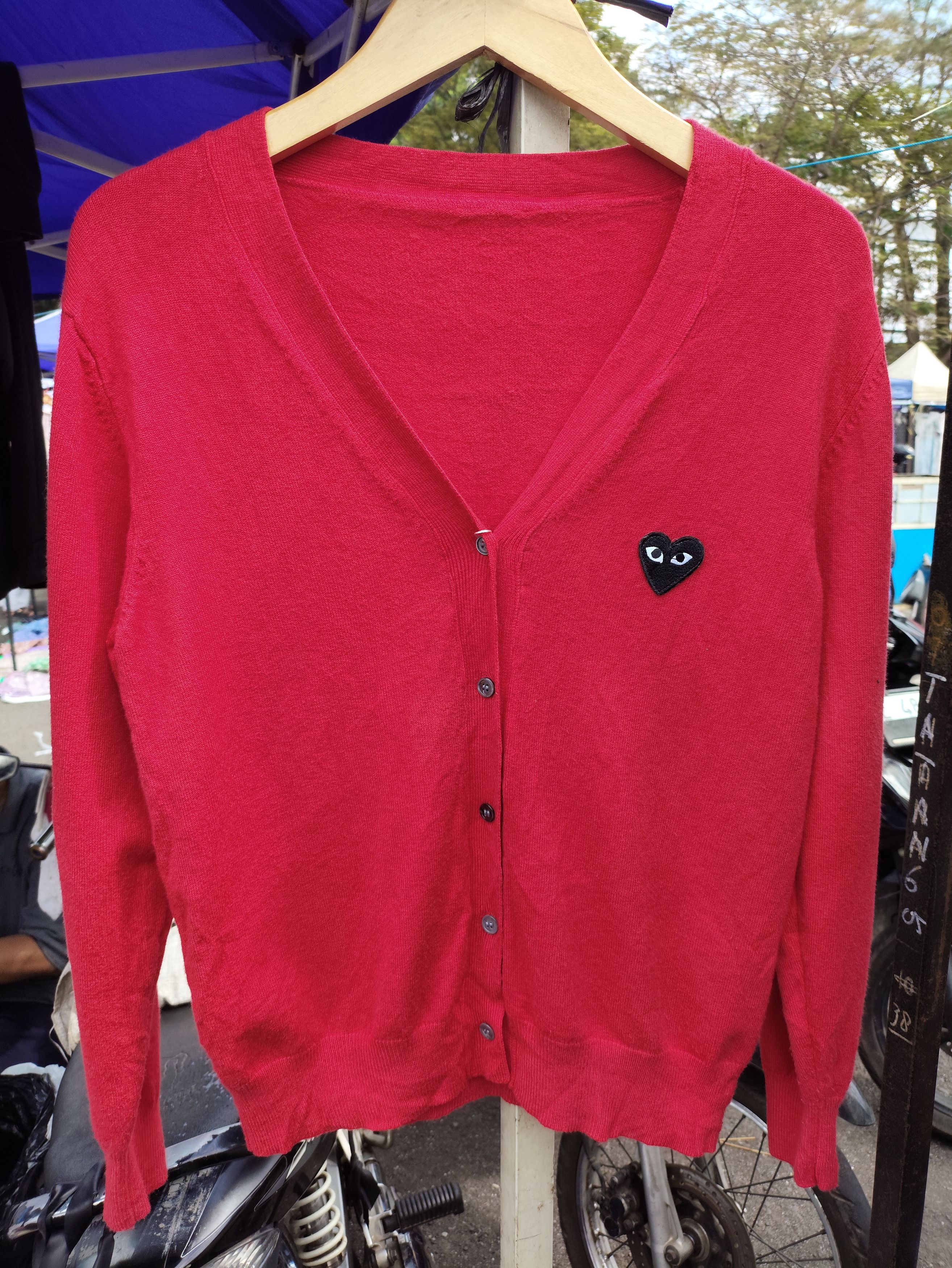 Comme des Garcons PLAY Cardigan PLAY Size M / US 6-8 / IT 42-44 - 1 Thumbnail