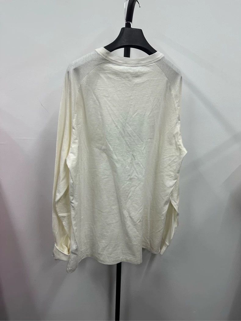 Dior DIOR Logo Embroidered Long Sleeve TShirt-2506 Size US XL / EU 56 / 4 - 2 Thumbnail