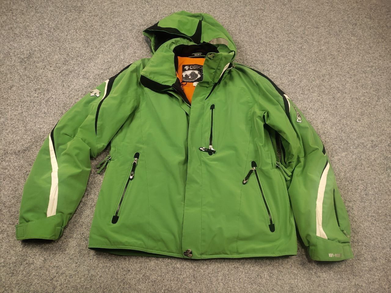 Descente Descente Airdrive Titan Thermal Ski Logo Hooded Zip Jacket Size US M / EU 48-50 / 2 - 3 Thumbnail