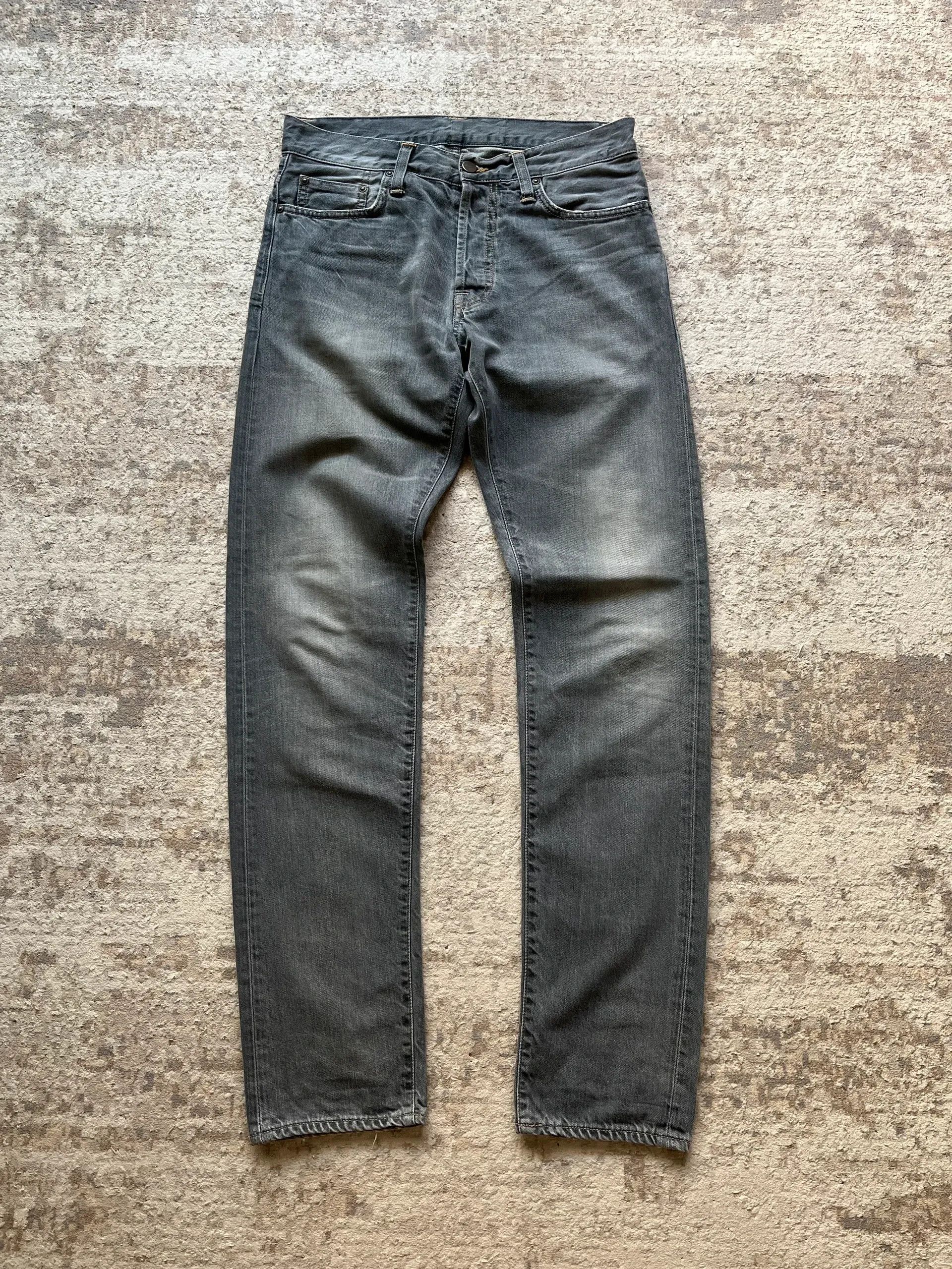 Carhartt Carhartt 2016 Grey Jeans Denim Klondike Pants Sz W 28 L 32 Size US 28 / EU 44 - 17 Thumbnail