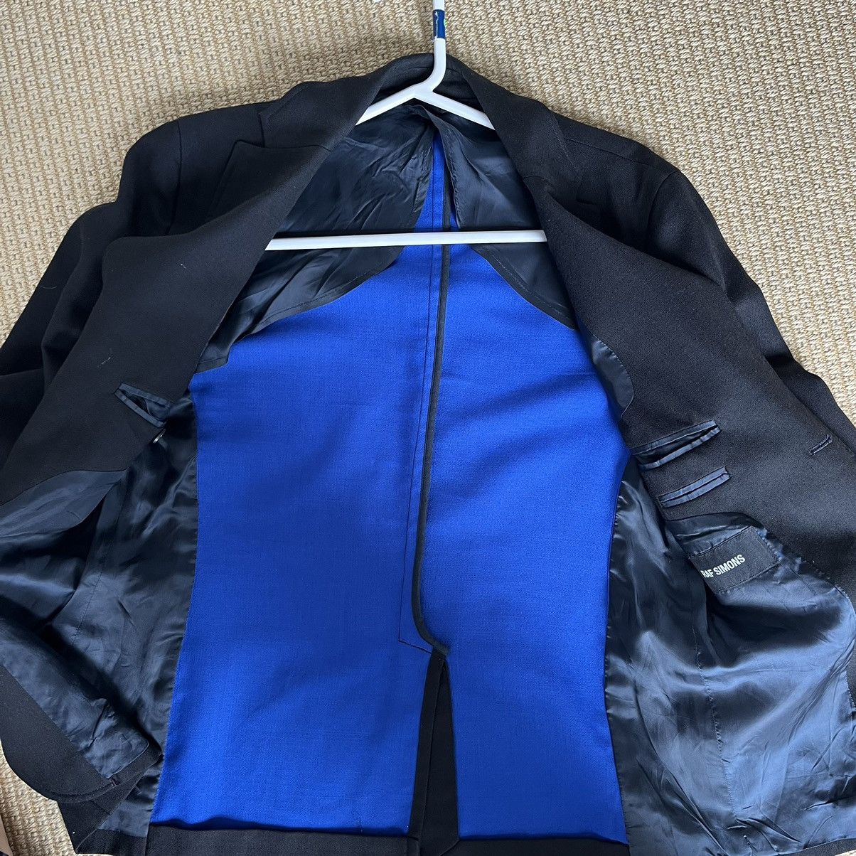 Raf Simons Raf Simons black wool blazer Size 36R - 2 Thumbnail
