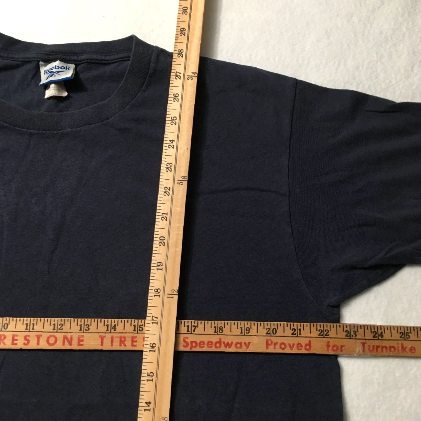 Reebok Vintage Reebok USA Made Big Logo T-Shirt L Men Blue Classic 90s Sports Logo Shirt Size US L / EU 52-54 / 3 - 4 Thumbnail