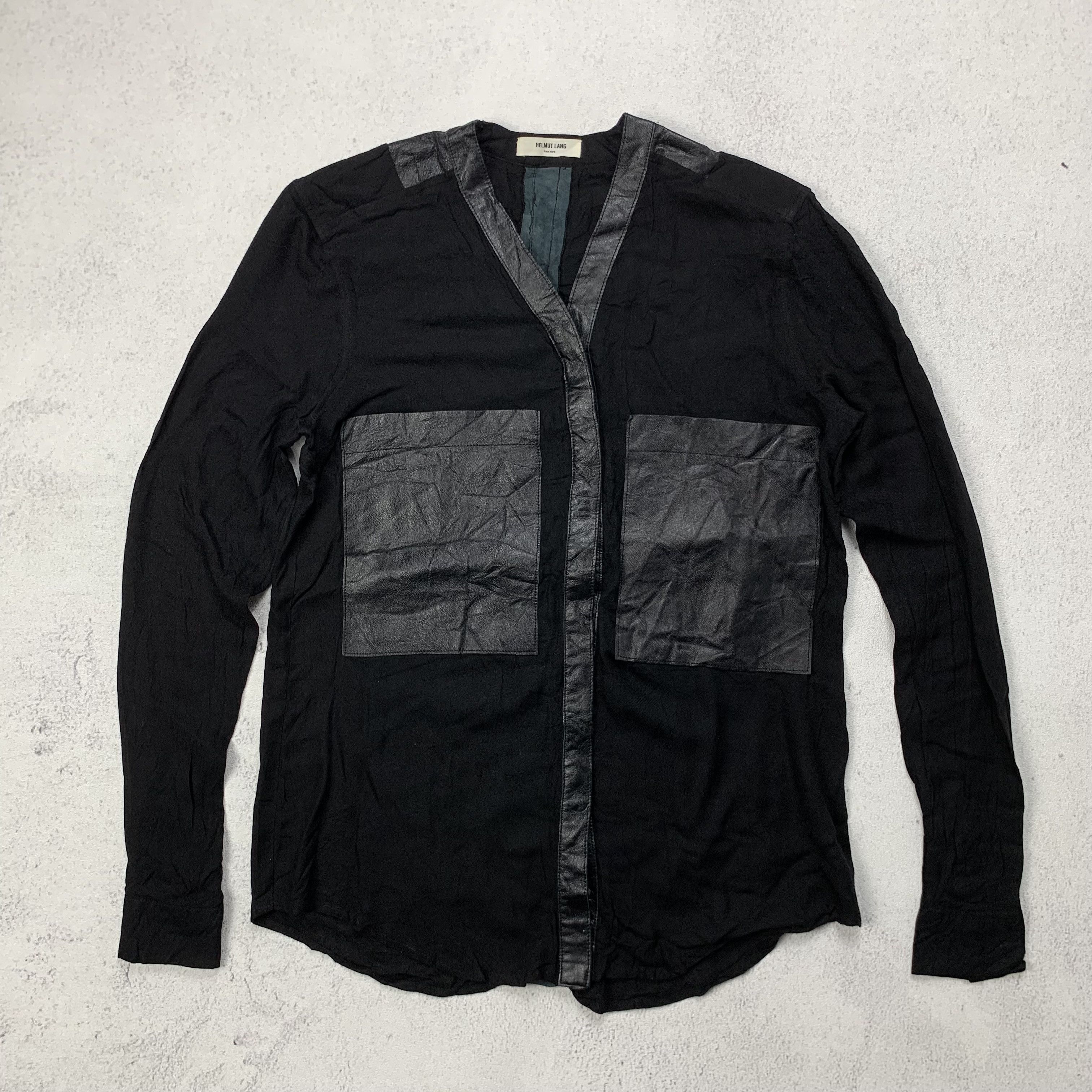 Helmut Lang Helmut Lang Longsleeve Tshirt Size S / US 4 / IT 40 - 1 Thumbnail