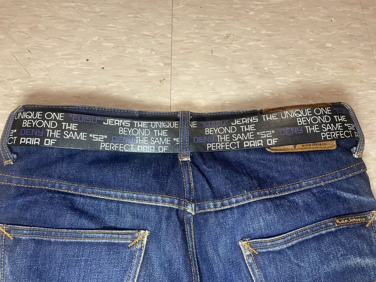 Evisu Evisu genes leather belt Size 30 - 2 Thumbnail