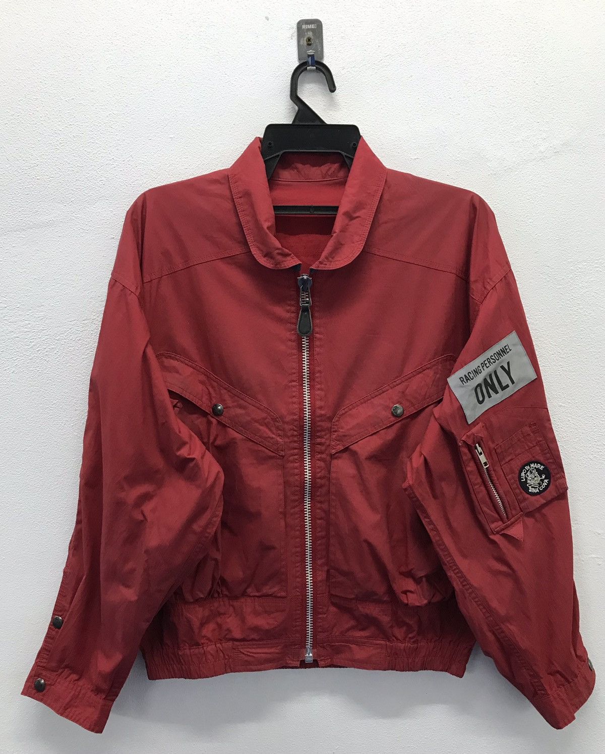 Japanese Brand × Vintage Vintage Lupo Du Mare Sina Cova Racing Personnel Only Jacket Size US L / EU 52-54 / 3 - 1 Thumbnail