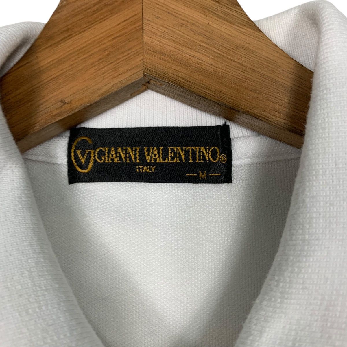 Gianni Valentino GIANNI VALENTINO Long Sleeve Polo Shirt #2322-C104 Size US M / EU 48-50 / 2 - 13 Thumbnail