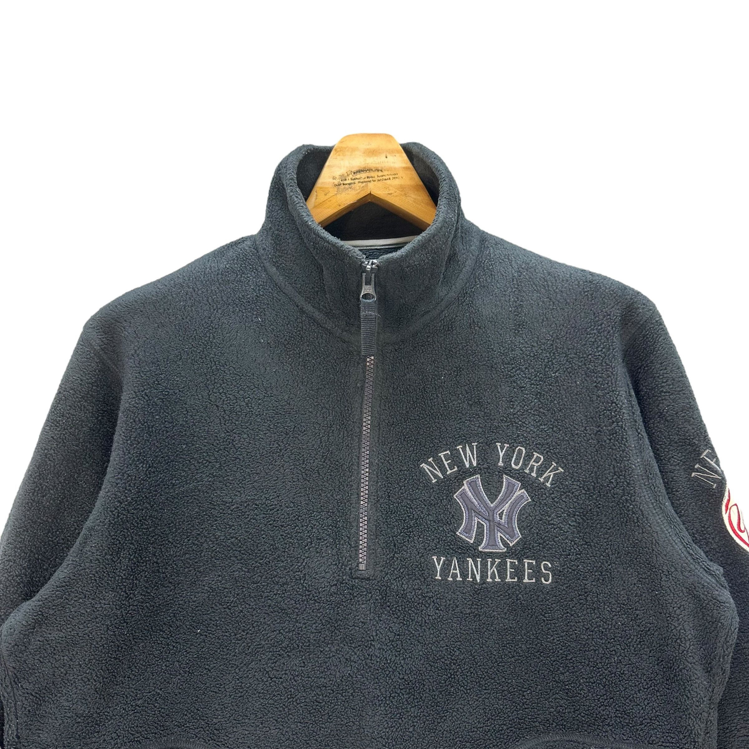 MLB MLB NEW YORK YANKEES BIG LOGO HALF ZIP FLEECE #8741-024 Size US XL / EU 56 / 4 - 2 Thumbnail