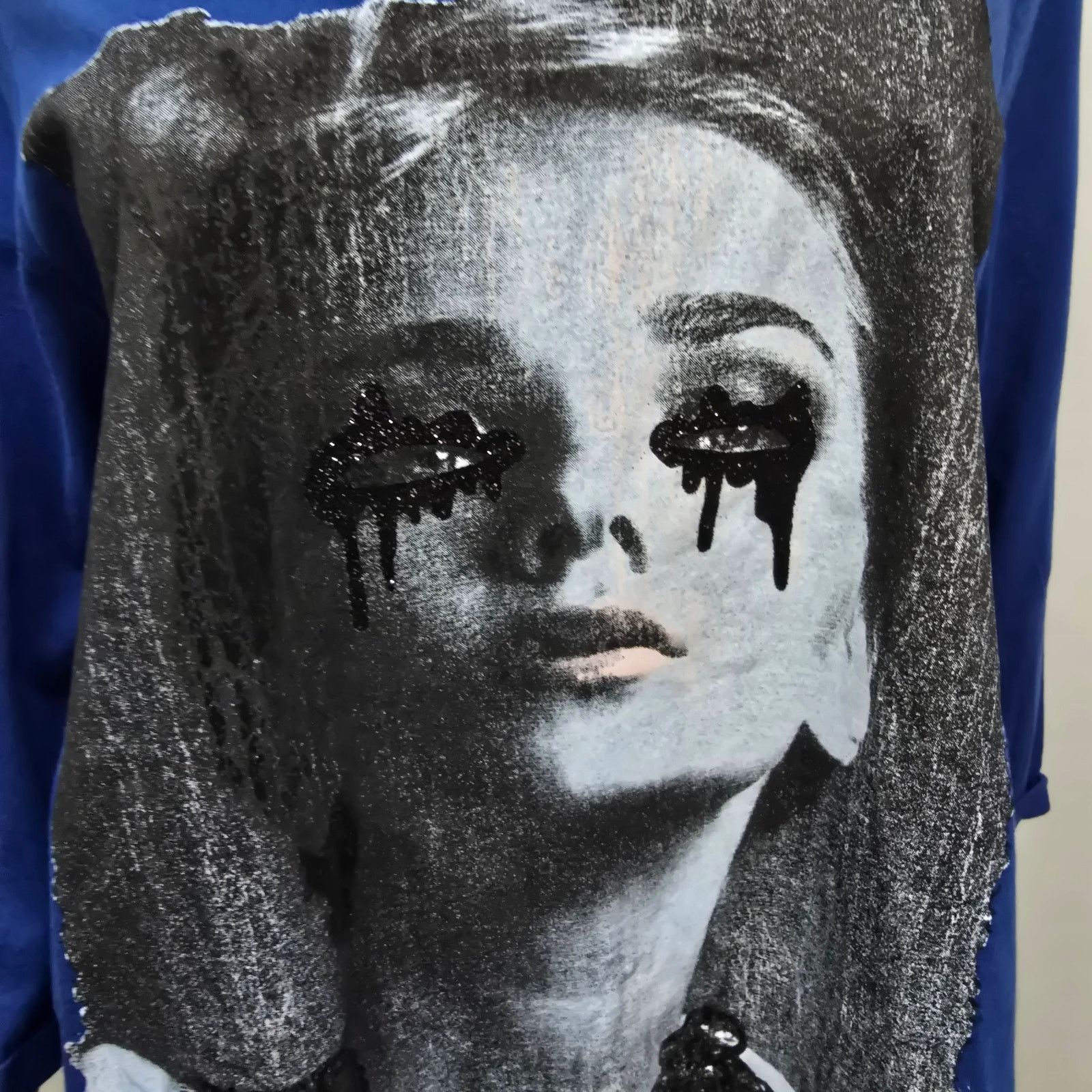 Other NWT Loop 18 Blue Graphic Tee 3/4 sleeve - Size 9/11 M Goth Size M / US 6-8 / IT 42-44 - 5 Thumbnail