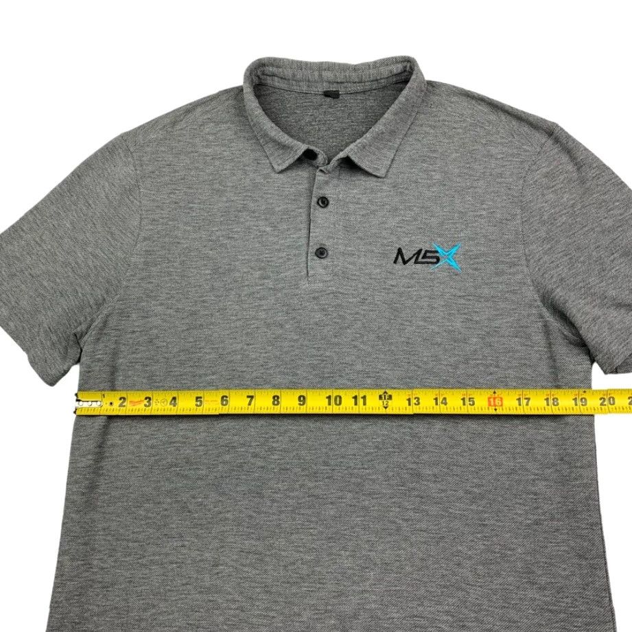 Lululemon Lululemon Men's Shirt Polo Short Sleeve Gray Medium Size US M / EU 48-50 / 2 - 5 Thumbnail