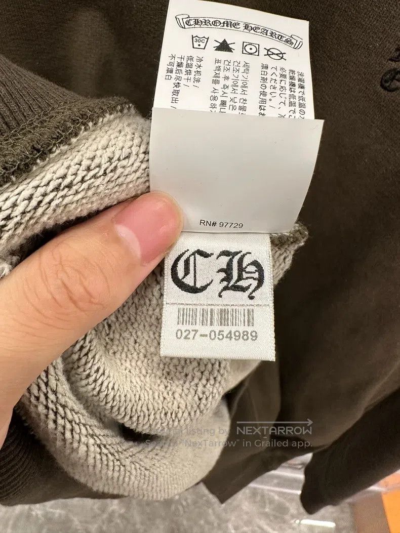Chrome Hearts CHROME HEARTS Size L High-end Sanskrit/Sword Embroidered Ar Size US L / EU 52-54 / 3 - 7 Thumbnail