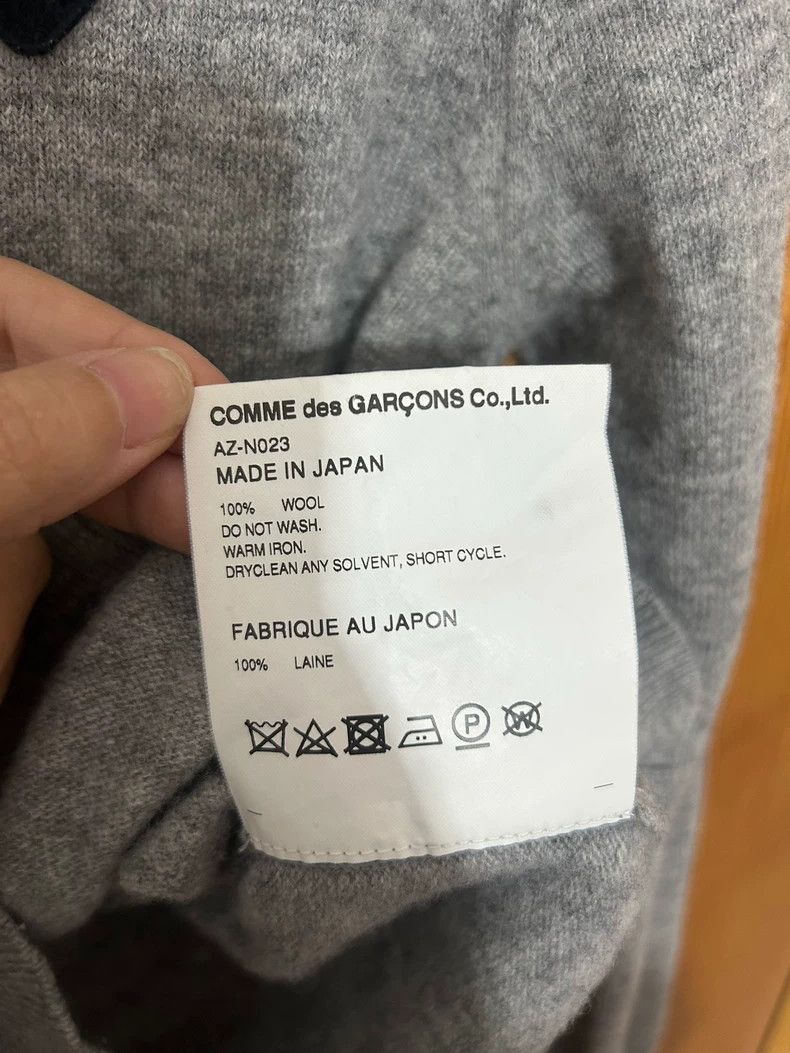 Comme des Garcons Comme Des Garcons Wool knitted cardigan Size L / US 10 / IT 46 - 6 Thumbnail