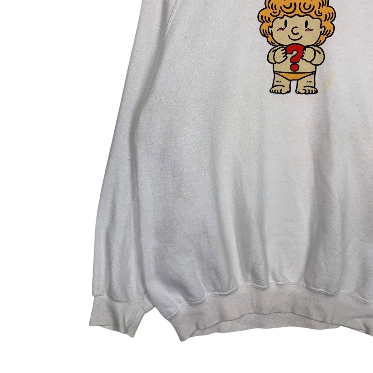 Japanese Brand Mami Poko Angels Mirror Print Graphics Sweatshirts #1950-C85 Size US M / EU 48-50 / 2 - 3 Thumbnail