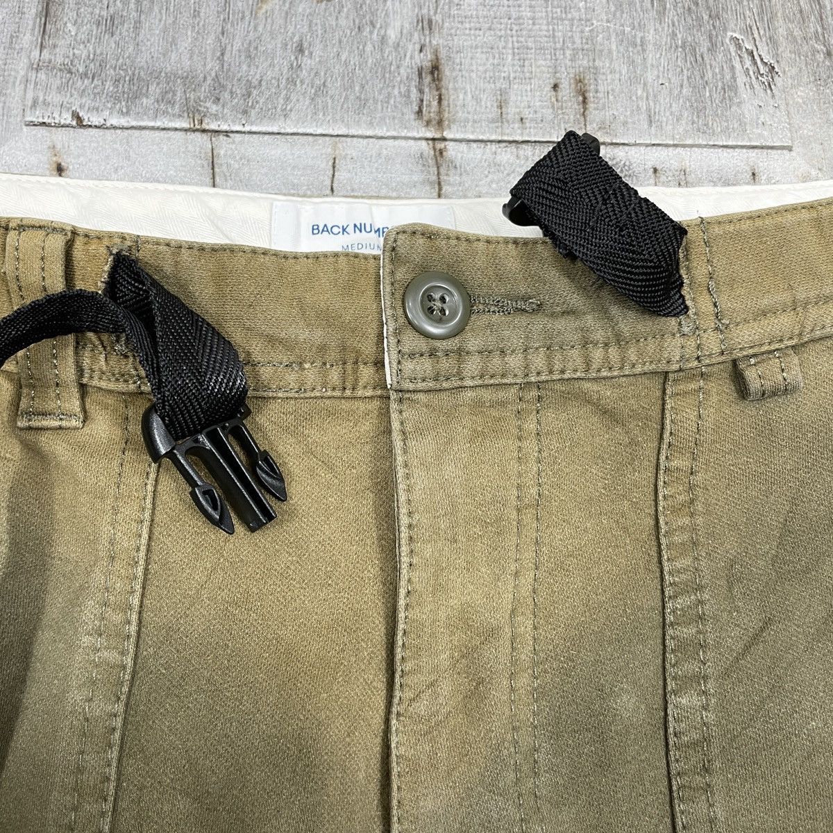 Japanese Brand × Vintage Vintage Back Number Bush Sweat pants Size US 30 / EU 46 - 9 Thumbnail