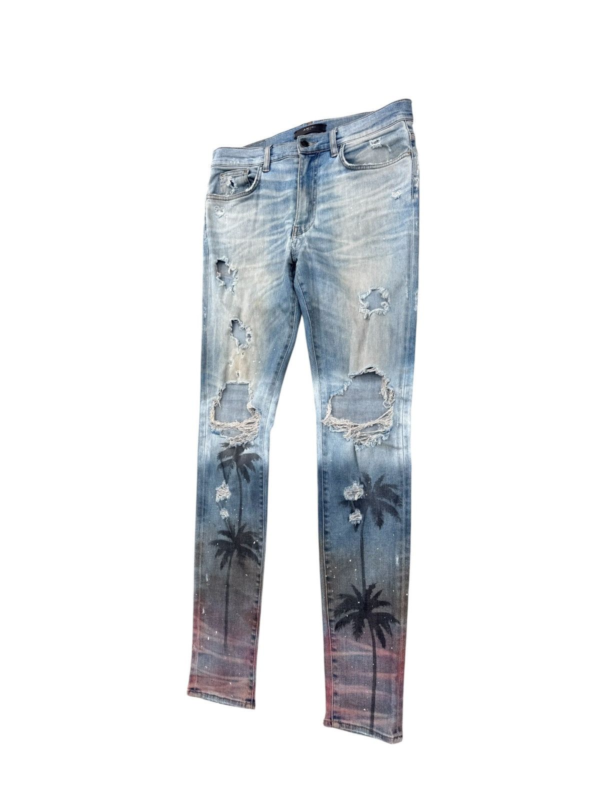 Amiri Amiri night palm denim Size US 34 / EU 50 - 4 Thumbnail
