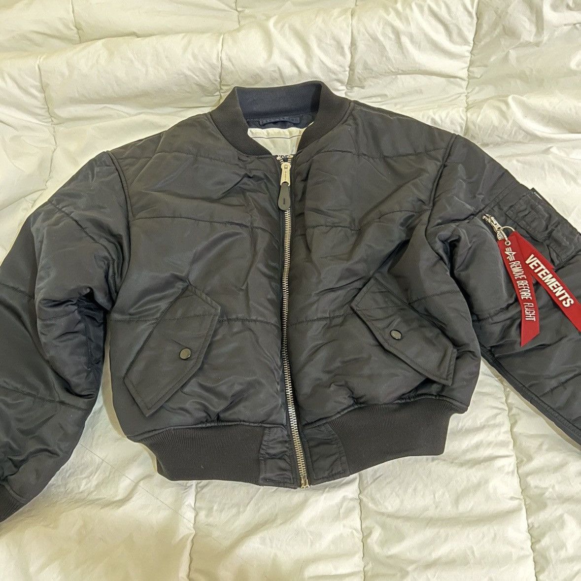VETEMENTS 18FW ALPHA TRIBAL MA-1 サイズS Alpha Industries × Archival Clothing × Vetements Vetements x