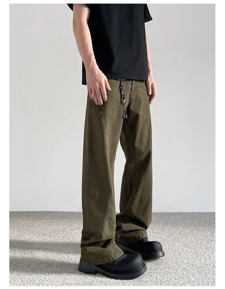 Japanese Brand × Jean Baggy Khaki Pants Size US 30 / EU 46 - 4 Thumbnail