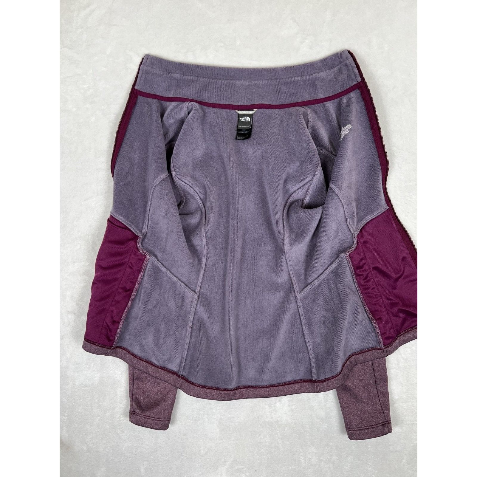 The North Face The North Face Size S Womens Purple Full Zip Fleece Lined Ba Size S / US 4 / IT 40 - 8 Thumbnail