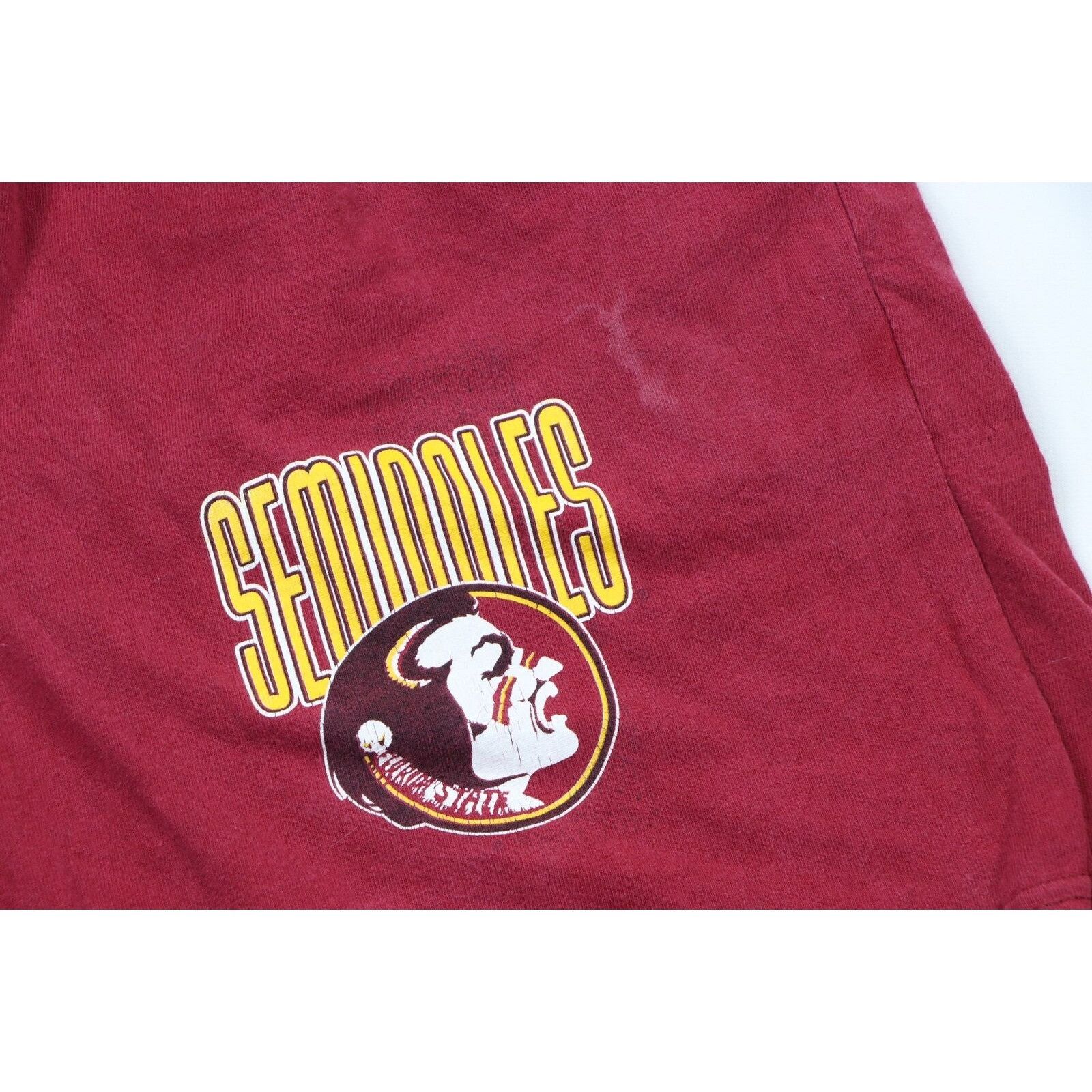 Vintage Vintage 90s Distressed Florida State University Shorts Size US 32 / EU 48 - 4 Thumbnail