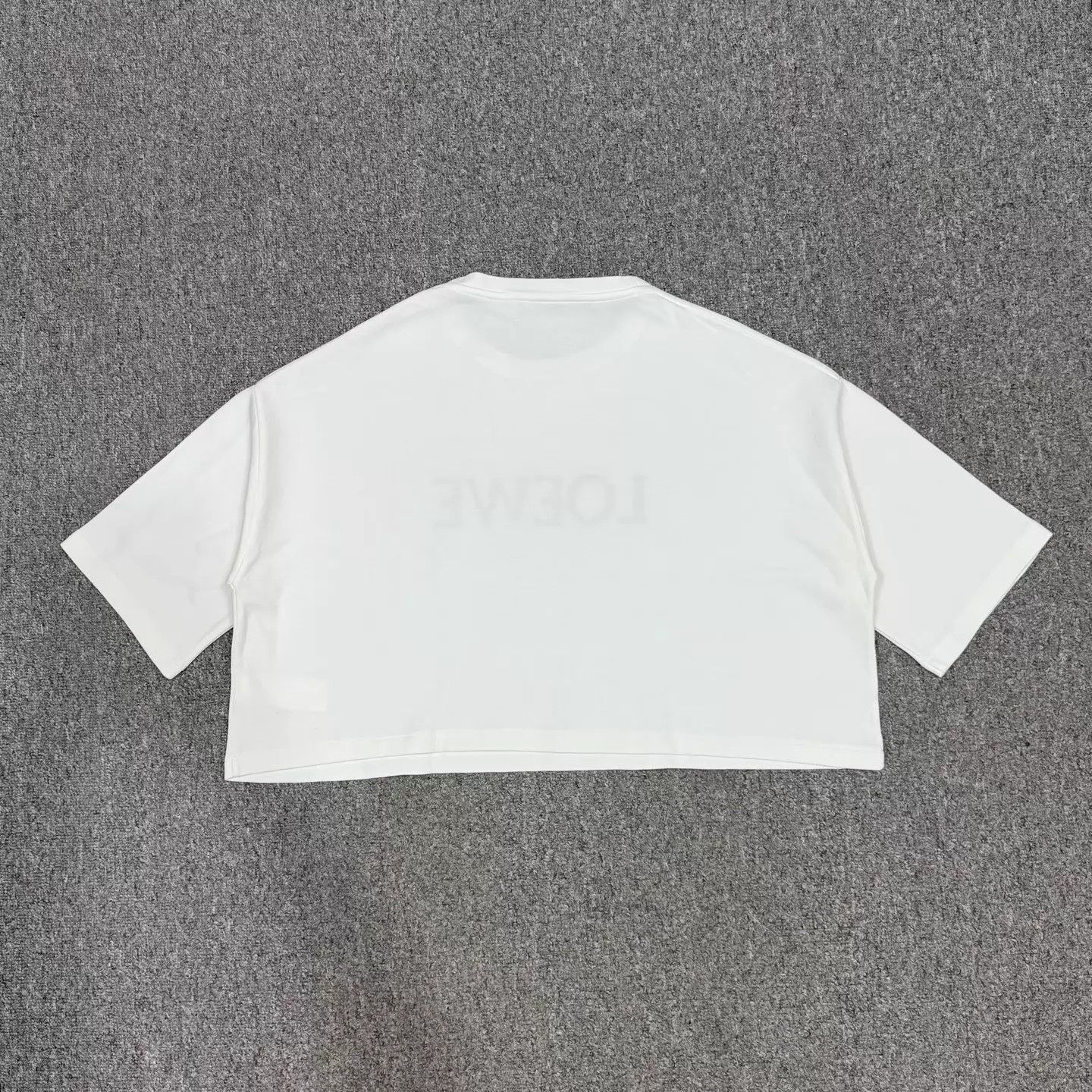 Loewe Loewe 24ss White Embroidered Logo Tee M 99new Size M / US 6-8 / IT 42-44 - 2 Thumbnail
