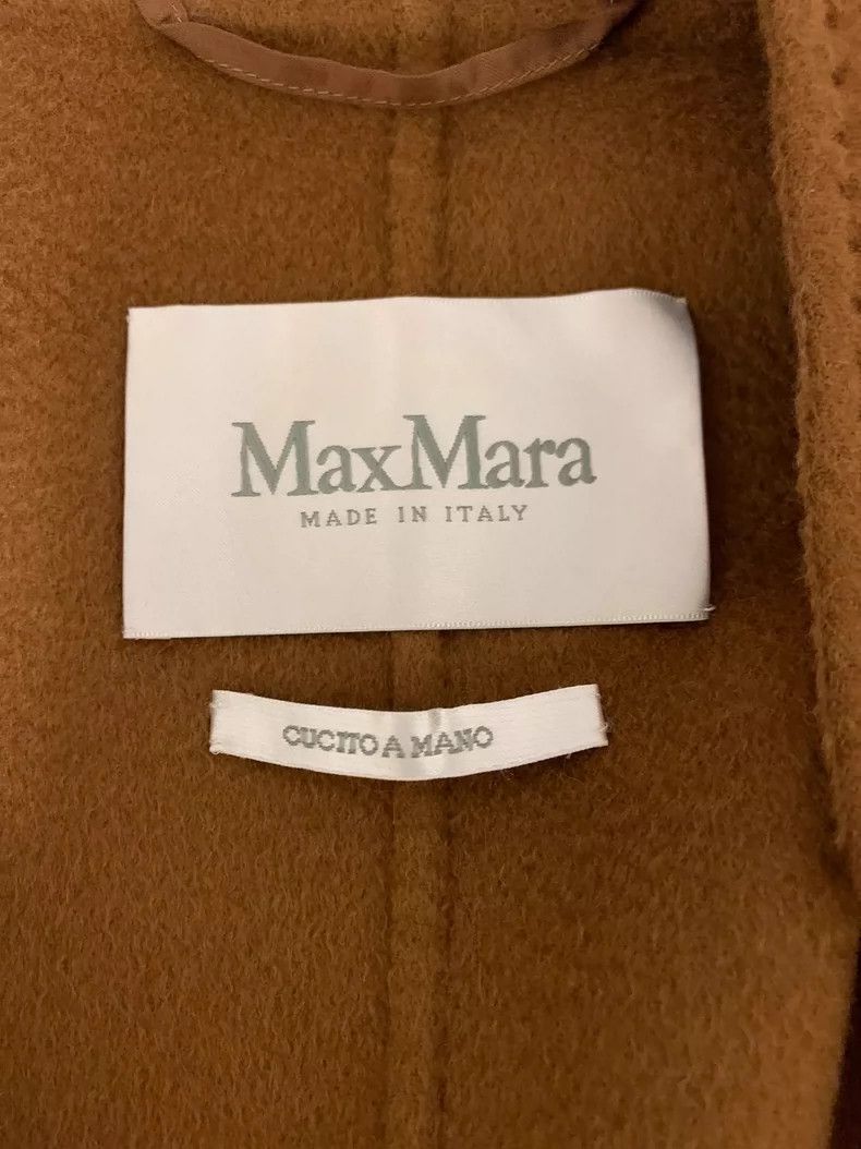Max Mara Max Mara Coat lilia, caramel, 100 pure cashmere water ripp Size S / US 4 / IT 40 - 2 Thumbnail
