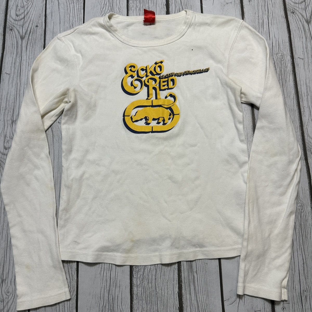 Ecko Unltd. × Vintage Vintage Ecko Red long sleeve tee Size S / US 4 / IT 40 - 3 Thumbnail