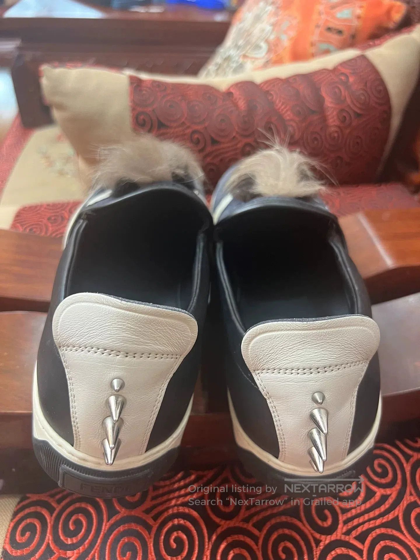 Fendi Fendi Monster Suede Fur Men’s Shoes. Size US 6.5 / EU 39-40 - 7 Thumbnail