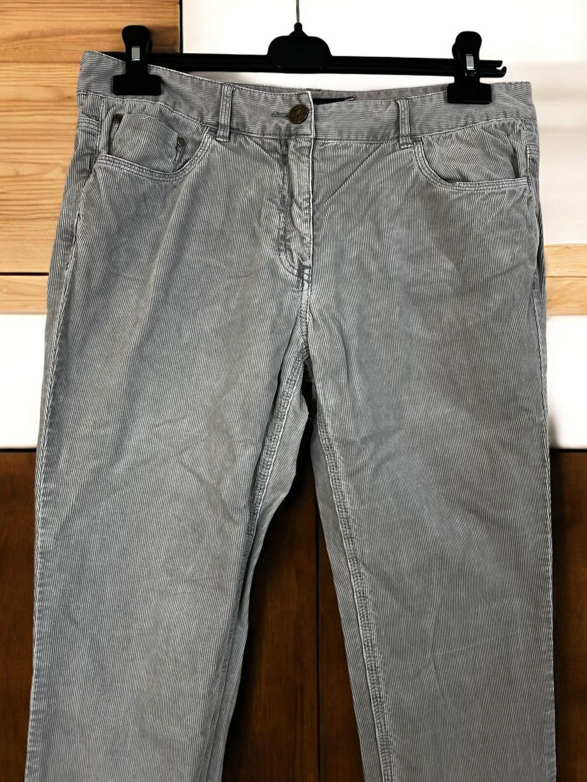 Tommy Hilfiger Tommy Hilfiger Rome grey corduroy trousers size W31 L32 Size US 31 - 2 Thumbnail