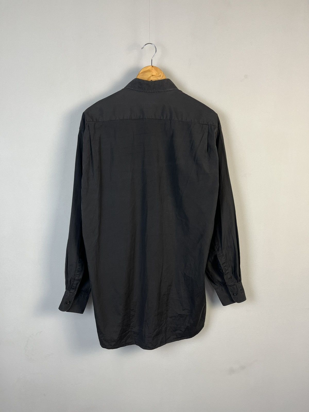 Kenzo × Vintage Kenzo Homme Vintage Classic Cotton Long Sleeve Shirt Size US L / EU 52-54 / 3 - 6 Thumbnail