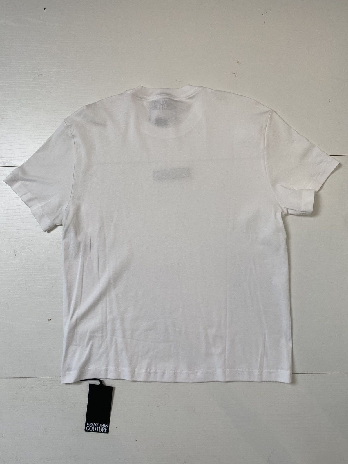 Versace Jeans Couture Versace Jeans Culture Logo Patch T-shirt, XL, white, new Size US XL / EU 56 / 4 - 9 Thumbnail