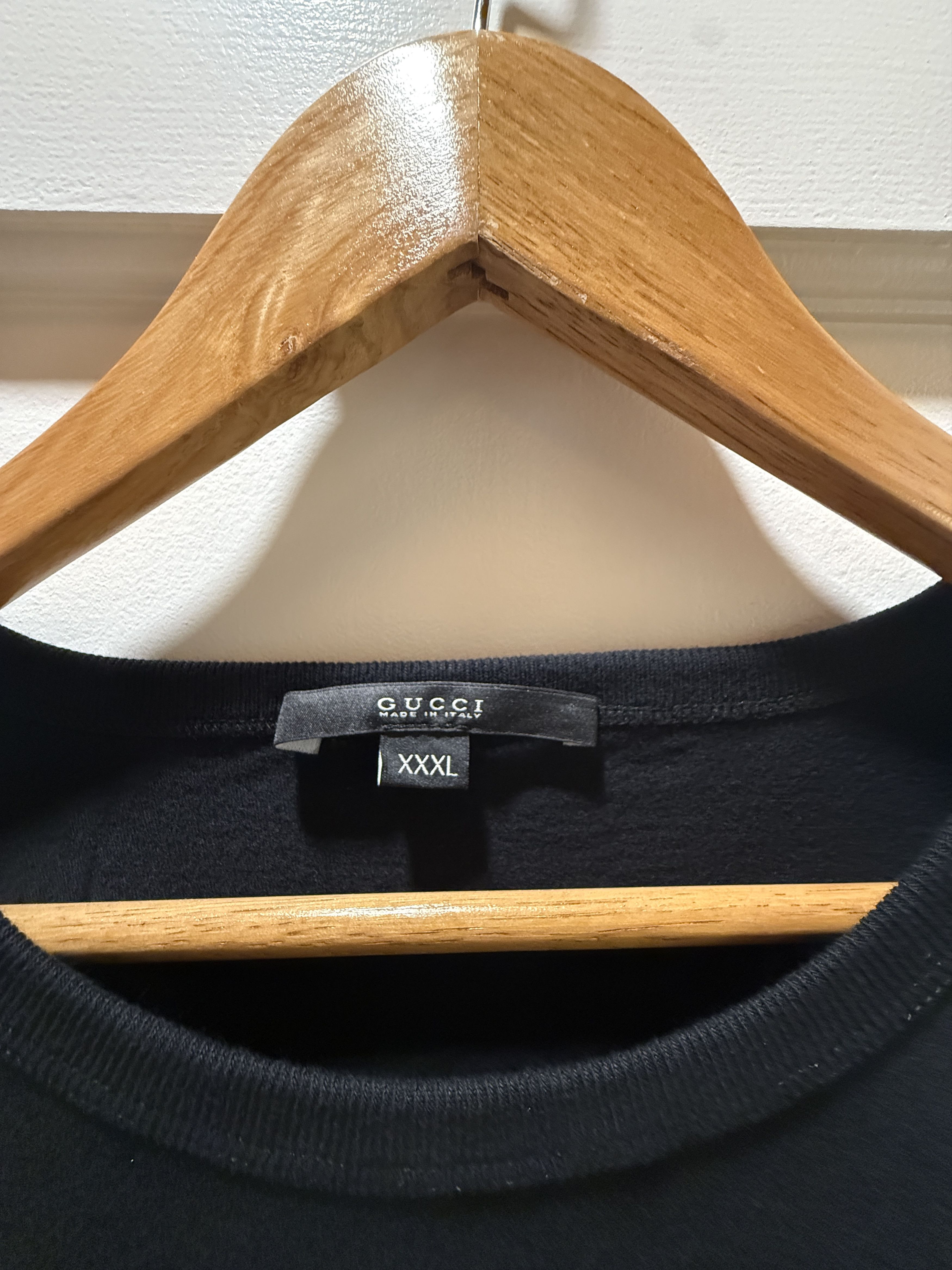 Gucci Gucci Black Interlocking G T-Shirt Size XXXL Size US XL / EU 56 / 4 - 4 Thumbnail