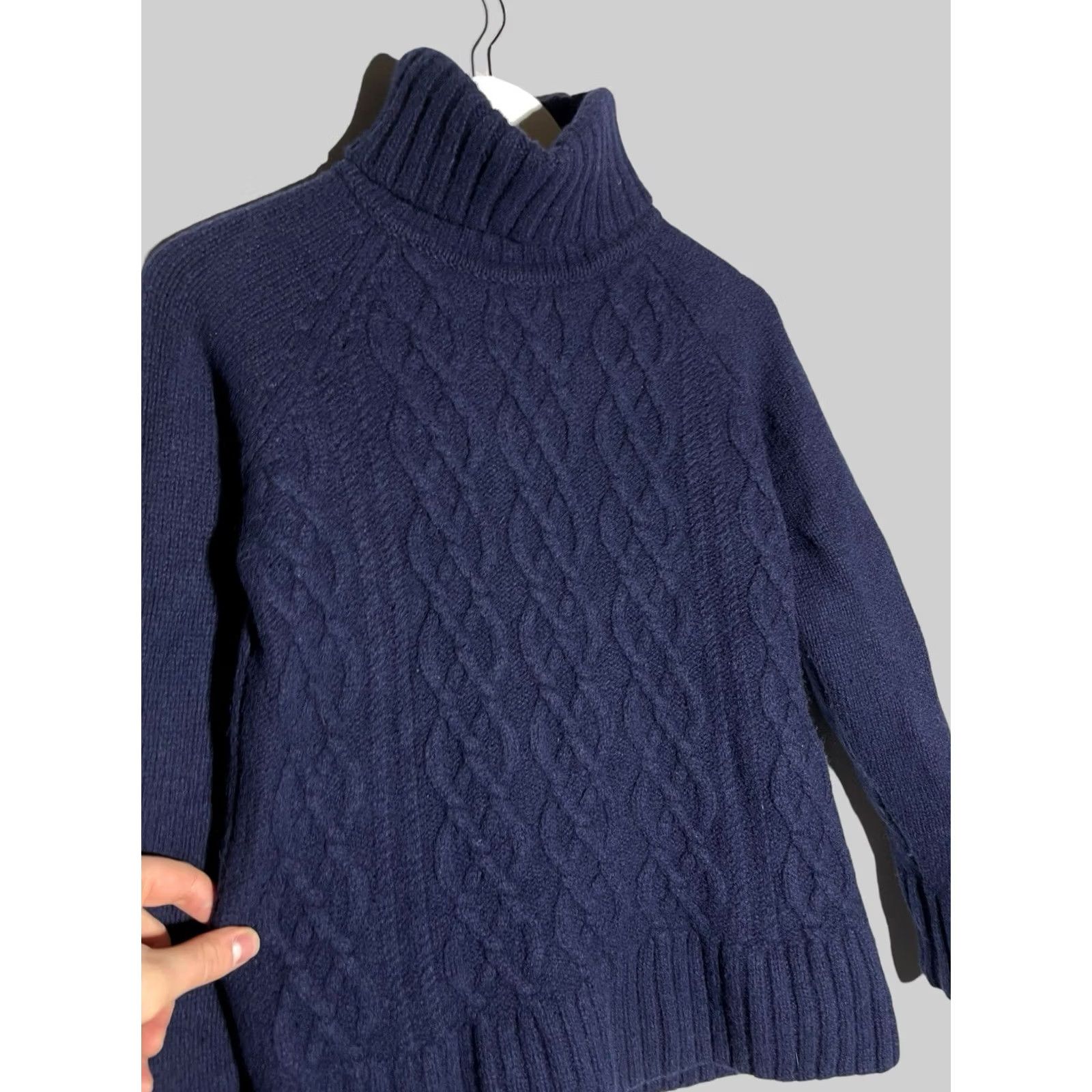 Vintage Fjallraven Sweater Womens Ovik Cable Knit Roll Pullover Jumper Size S / US 4 / IT 40 - 3 Thumbnail