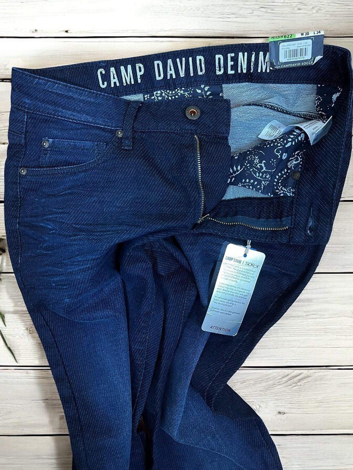 Camp David Camp David new straight jeans size W30 L34 Size US 30 / EU 46 - 5 Thumbnail