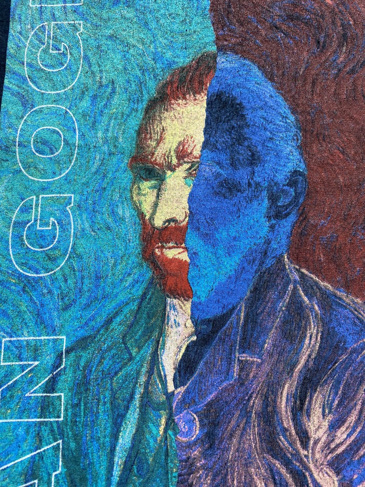 Rap Tees Vintage Art Painter Vincent Van Gogh Self Portrait T-shirt Size US M / EU 48-50 / 2 - 10 Thumbnail