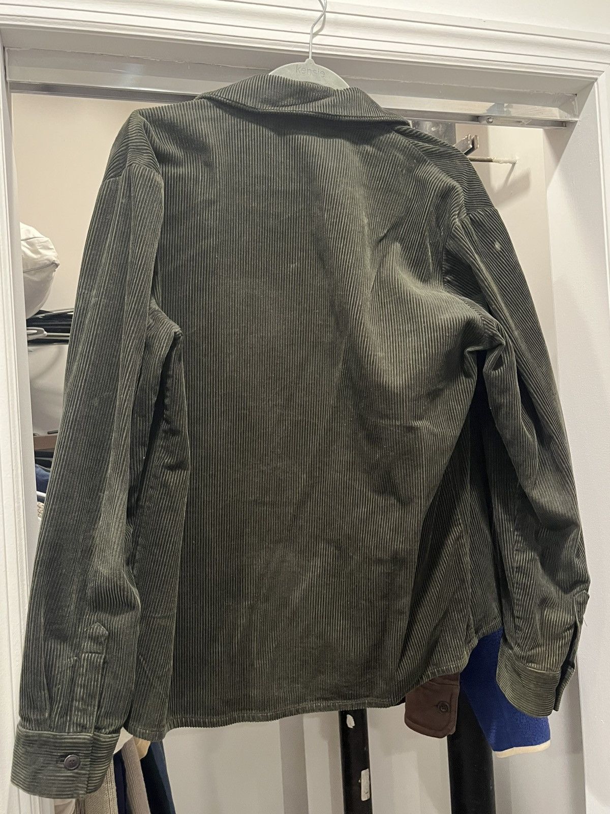 A.P.C. Green Corduroy over shirt Size US M / EU 48-50 / 2 - 4 Thumbnail