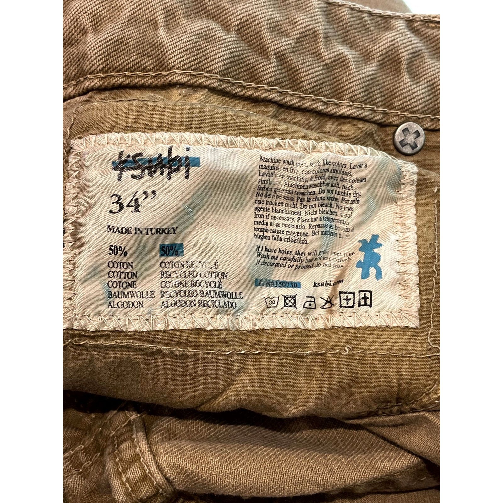Ksubi Ksubi Brown Jeans Size US 34 / EU 50 - 3 Thumbnail